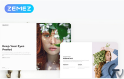 Celerony - Creative Splitscreen Elementor WordPress Theme