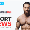 ChampionNews Sports News Elementor WordPress Theme