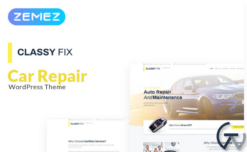 Classy Fix - Car Repair Elementor WordPress Theme