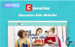 Cleveries - Education Kids Elementor WordPress Theme