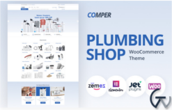 Comper - Plumbing ECommerce Classic Elementor WooCommerce Theme