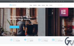 Credix - Finance Multipurpose Minimal Elementor WordPress Theme