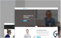 Crobiz - Corporate WordPress Theme