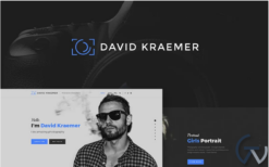 David Kraemar - Photographer WordPress Theme