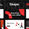 Skape Creative Multipurpose Digital Agency Business Portfolio WordPress Elementor Template Kit