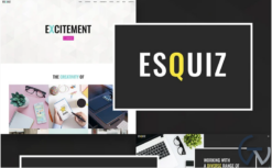 Esquiz - Design Studio WordPress Theme