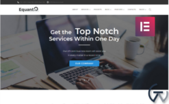 Equanto - Business Consulting Elementor WordPress Theme