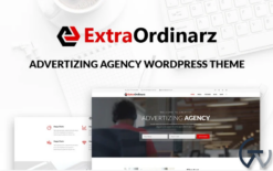 ExtraOrdinarz - Advertising Agency WordPress Theme