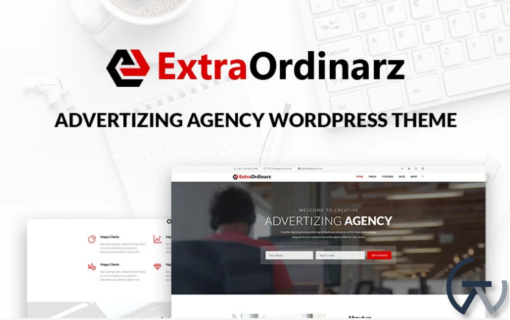 ExtraOrdinarz Advertising Agency WordPress Theme