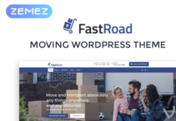 FastRoad - Moving Company Responsive Elementor WordPress Theme