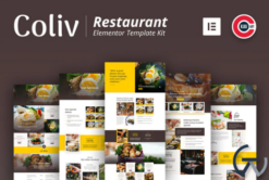 Coliv - Restaurant Template Kit