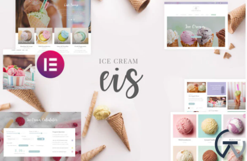 Eis Ice Cream Shop Template Kit