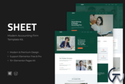 Sheet - Modern Accounting Firm Template Kit