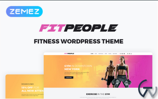 FitPeople Fitness Elementor WordPress Theme