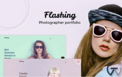 Flashing - Photographer Portfolio WordPress Theme