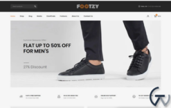 Footzy - Shoes Store WooCommerce Theme