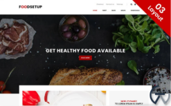FoodSetup - Food & Restaurant Store WooCommerce Theme