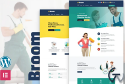 Broom - Elementor Cleaning Company Template Kit