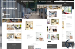 Reformoa - Architecture & Interior Design Elementor Template Kit