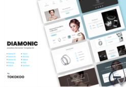 Diamonic | Jewellery Elementor Template Kit