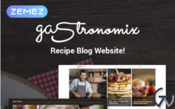 Gastronomix - Restaurant Elementor WordPress Theme