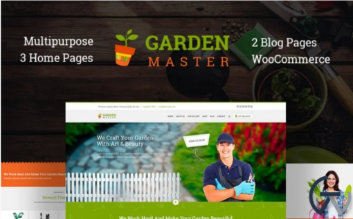 Garden Master WordPress Theme