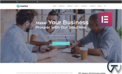 Glowlex - Consulting Services Multipurpose Clean Elementor WordPress Theme