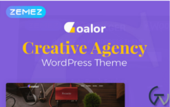 Goalor - Creative Agency Multipurpose Modern Elementor WordPress Theme