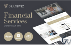 Grandviz - Financial Company Premium WordPress Theme