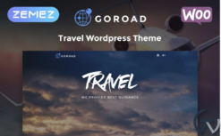 Goroad - Travel Agency Multipurpose Modern Elementor WordPress Theme