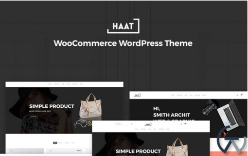 Haat Minimalist WooCommerce Theme