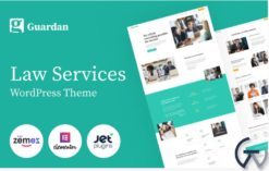 Guardan - Law Services Multipurpose Classic Elementor WordPress Theme