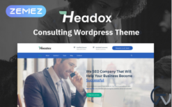 Headox - Consulting Services Multipurpose Elementor WordPress Theme