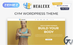 Healexx - Gym Multipurpose Modern Elementor WordPress Theme