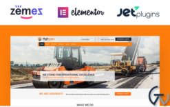 Highwayz - Road Construction WordPress Theme
