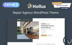 Hollus - Repair Services Multipurpose Modern Elementor WordPress Theme