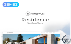 Homeswort - Luxury Real Estate Elementor WordPress Theme