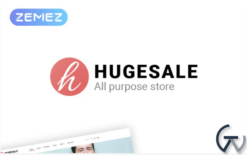 Hugesale - Multipurpose Store Elementor WooCommerce Theme