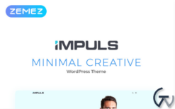 Impuls - Minimal Creative Business Elementor WordPress Theme