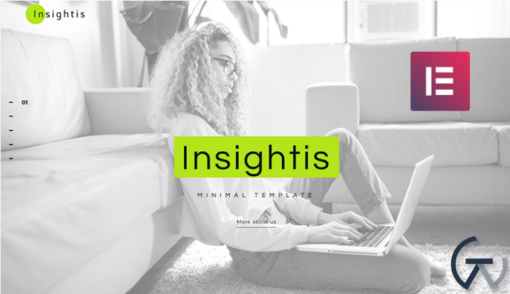 Insightis Creative Minimal Elementor WordPress Theme