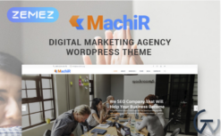 Machir - Digital Marketing Agency Multipurpose Modern Elementor WordPress Theme