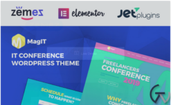MagIT - IT Conference Elementor WordPress Theme