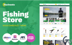 Marinesto - Fishing ECommerce Classic Elementor WooCommerce Theme