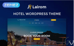Lairom - Hotel Multipurpose Modern Elementor WordPress Theme