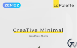 La Palette - Creative Minimal Elementor WordPress Theme