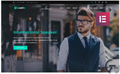 Loudin - Public Speaking Elementor WordPress Theme
