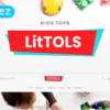 LitTOLS Toys Games Store Elementor WooCommerce Theme