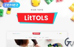LitTOLS - Toys & Games Store Elementor WooCommerce Theme