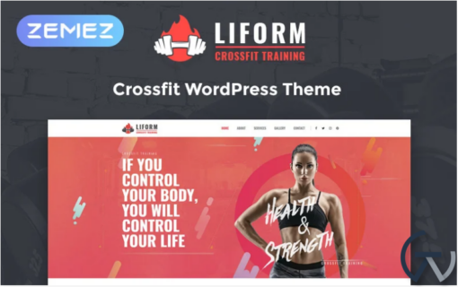 Liform Crossfit Sport Elementor WordPress Theme
