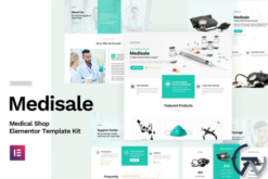 Medisale - Medical Shop Elementor Template Kit
